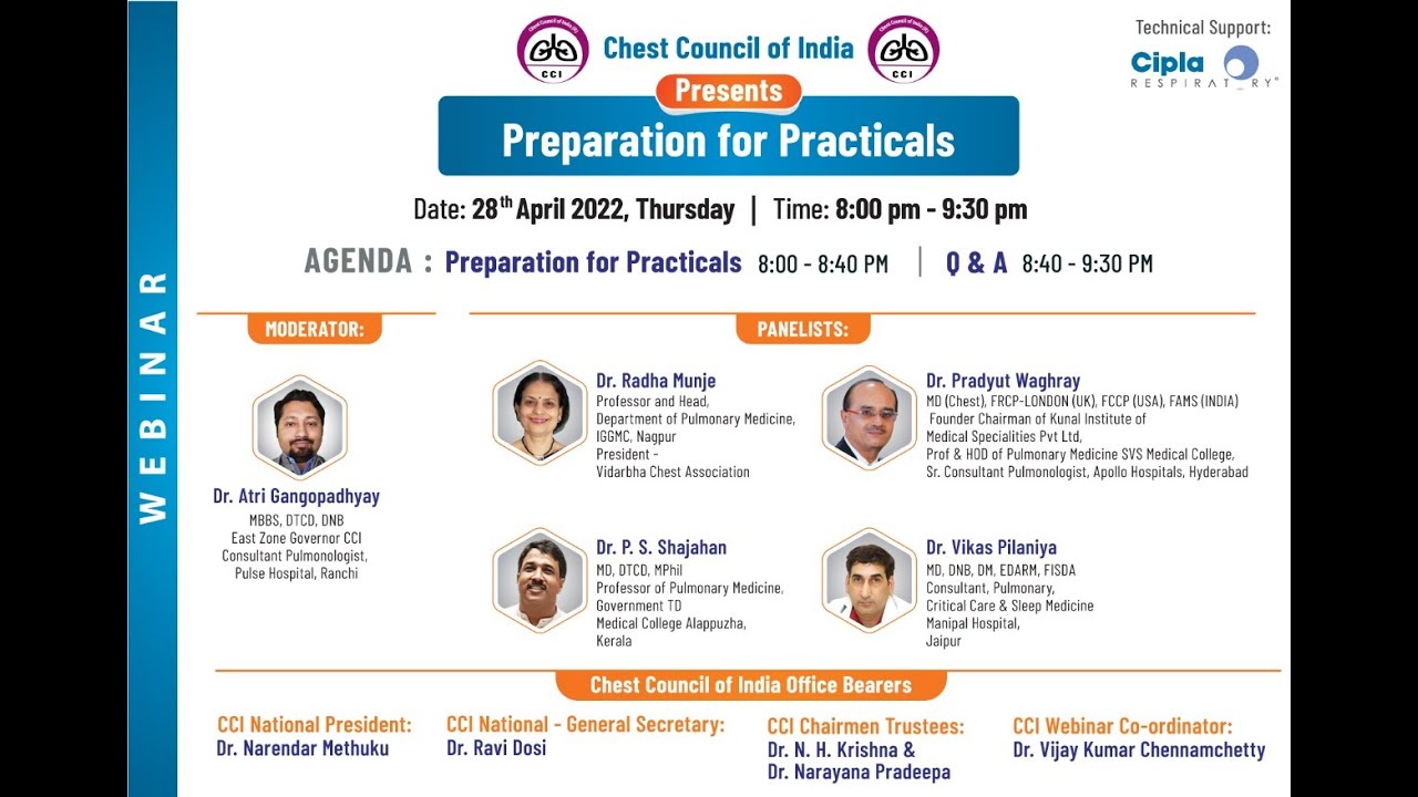 Preparation for Practicals