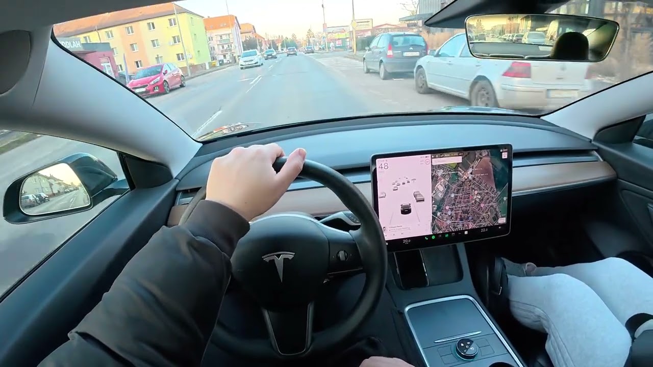 POV Drive | Tesla Model 3 Long Range (2021) ⚡️ Silent Power & Smooth Ride