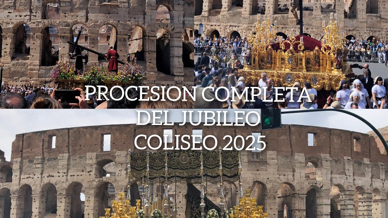 PROCESIÓN COMPLETA DEL JUBILEO EN ROMA 2025
