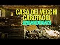 Casa dei vecchi carotaggi abbandonata