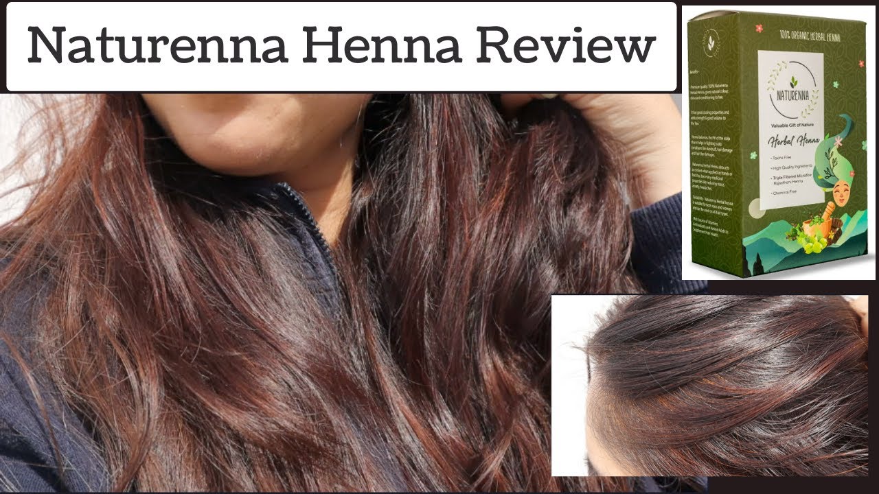 Naturenna Henna Powder Review Henna Colour YouTube