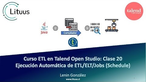 Talend Open Studio: Agendamiento o ejecución automática Jobs (ETL/ELT)