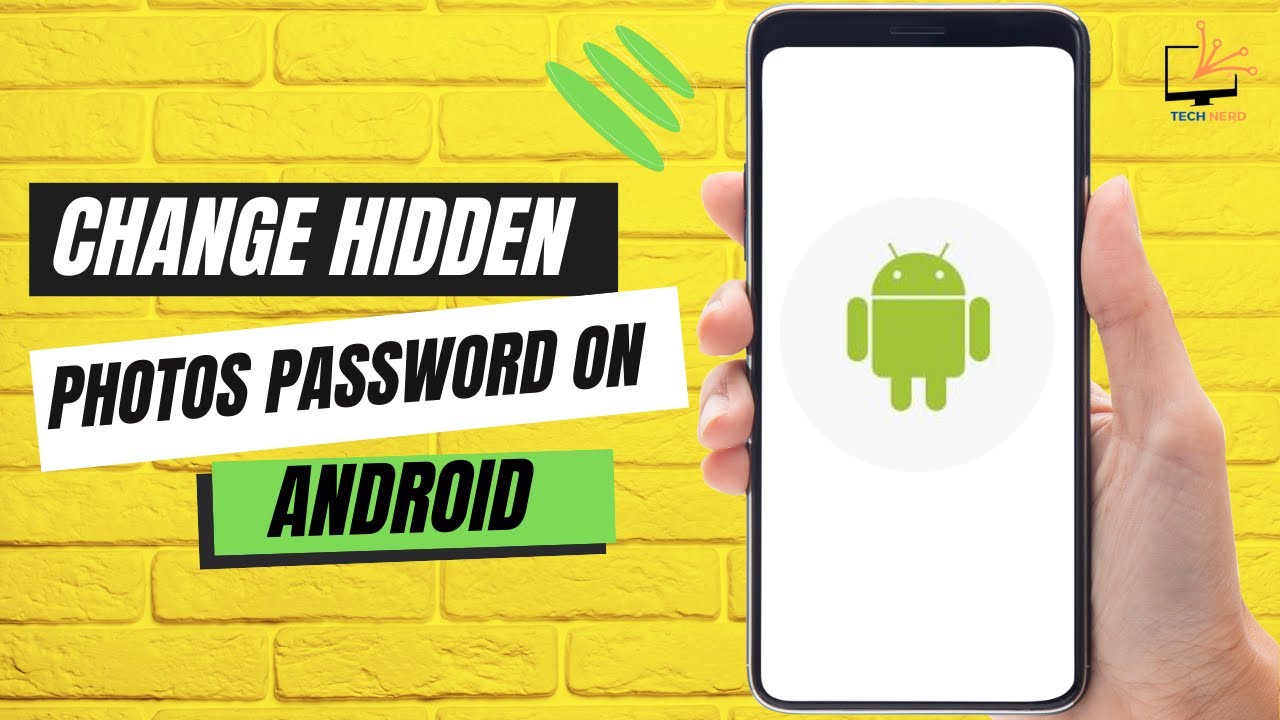 How to Change Hidden Photos Password on Android - YouTube
