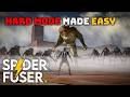 How to Beat Reptile Boss in HARD MODE - Spider Fuser Chapter 2 Tips &amp; Tricks