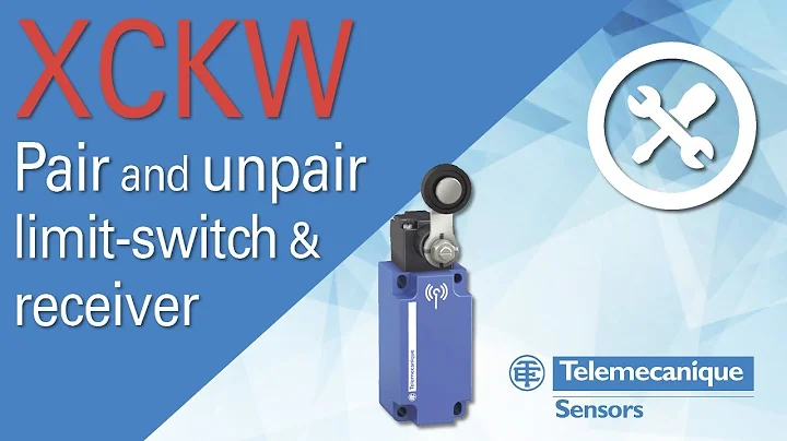 Tutorial – OsiSense XCKW – Pair and unpair the limit-switch and a receiver