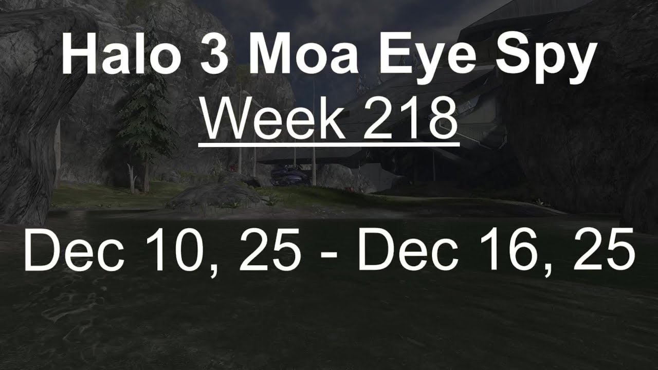 Halo 3 MCC | All Moa Eye Spy Locations for Week 218 | 12/10/25 - 12/16/25