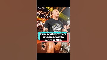 Four WWE wrestlers who are about to retire in 2026, one of whom you definitely wouldn
