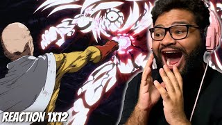 SAITAMA VS BOROS! ASSISTINDO ONE PUNCH MAN PELA PRIMEIRA VEZ! Temporada 1 Episódio 12 REACT | OPM