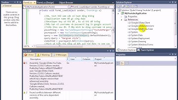 Youtube SDK trong Window Form C# Part 1.b