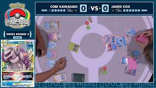 【Day2R4】Cobi Kawasaki VS James Cox【ポケカWCS2022/ポケカ世界大会 】