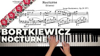 Ep. 70. Sergei Bortkiewicz Nocturne (Diana) op. 24 No 1. Anna Shelest, piano