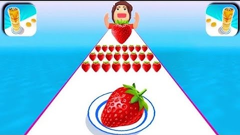 🌈👑 Pancake Run - MAX LEVEL Gameplay iOS,Android Walkthrough Pro Update Mobile Game Videos