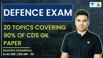 90% CDS GK Paper | Soumitro Chowdhury | @defencementors