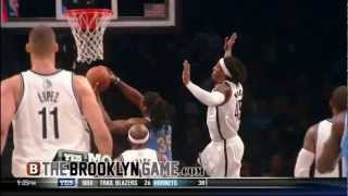 Gerald Wallace Chase-down Block on Kenneth Faried