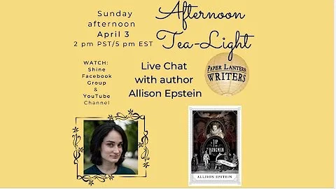 Afternoon Tea-Light with Allison Epstein