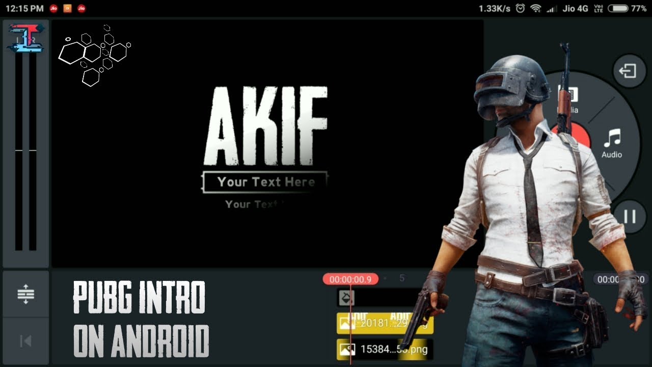 How To Make PUBG MOBILE Intro On Android