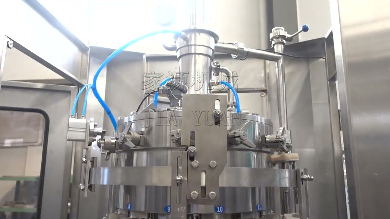 1000-2000 cans/hr small scale beer can filler and seamer  automatic can filling line canning line