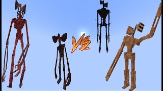 Famous The Strongest Siren Head In Minecraft Java Mobs Battle Wealth