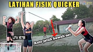 INTIP LATIHAN FISIK YETRI LITA QUICKER CANTIK ASAL KALIMANTAN