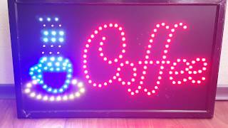 Вивіска Koffee Макрос Т.050-711-80-65