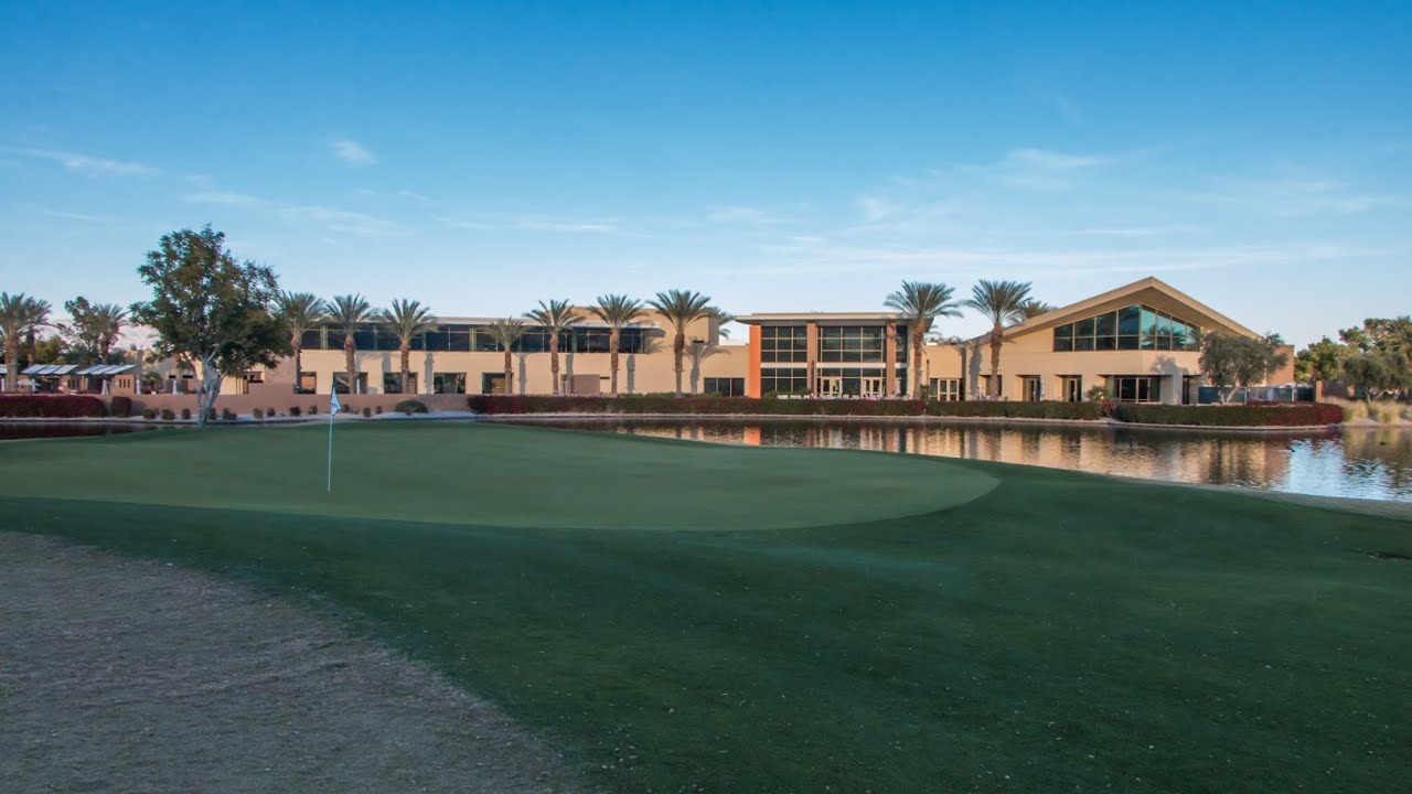 Trilogy at La Quinta | Back Of The Club House - BBQ, Lake Views (4K)