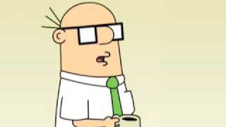 Dilbert Cartoon - Die An Hour Early