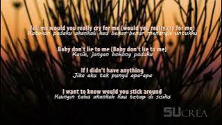 Locked Away - R. City feat. Adam Levine (Lirik Terjemahan Indonesia)