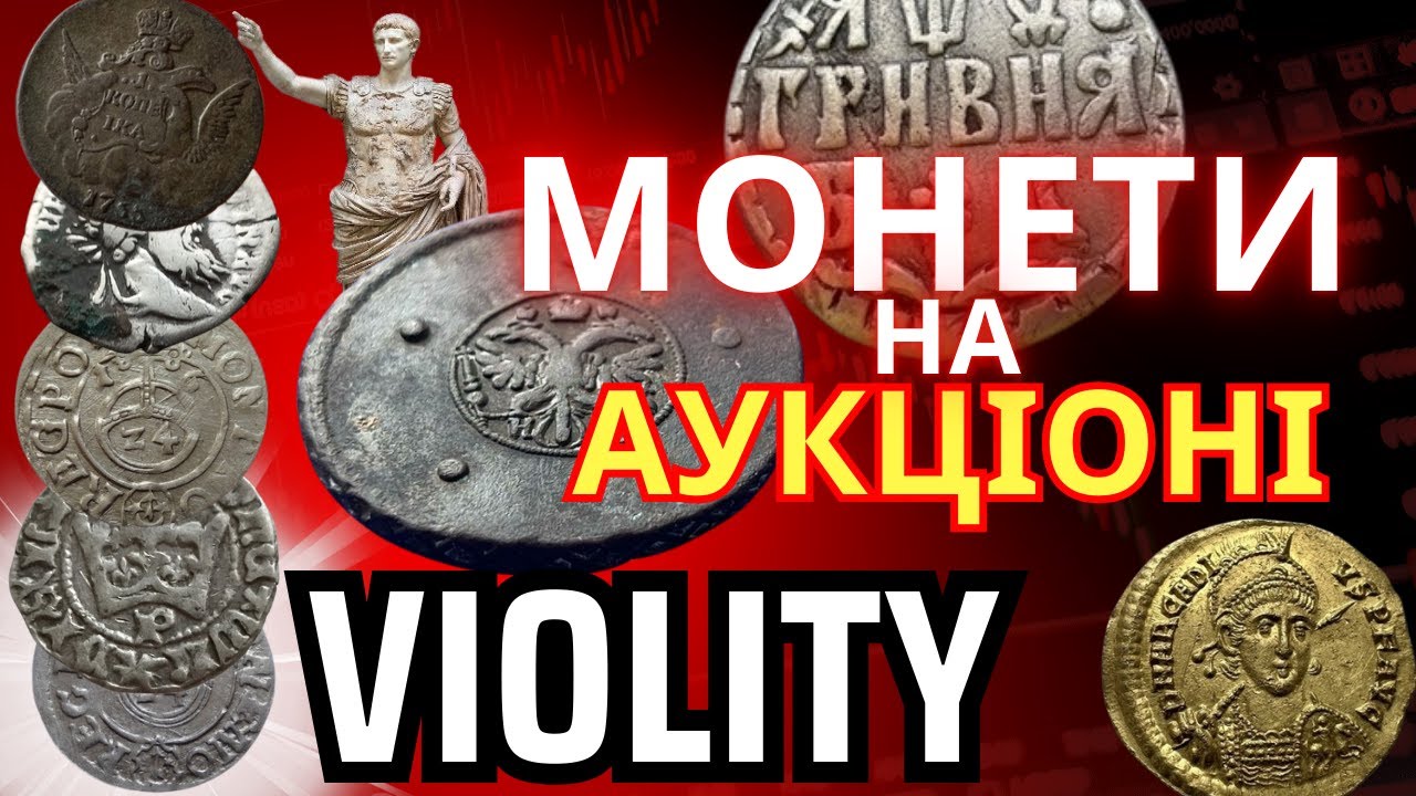 Violitу 10 МОНЕТ РІЗНОГО ПЕРІОДУ - АУКЦІОН VIOLITY, ОГЛЯД, ЦІНИ, ФОТО /ВСІМ ...