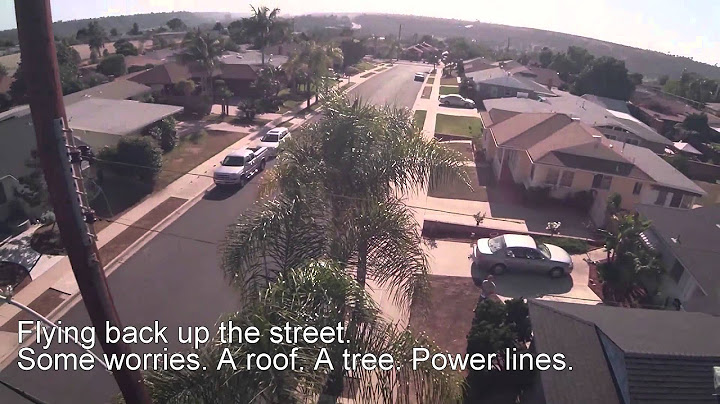 DRONE CRASH in RESIDENTIAL AREA. DJI Phantom and Hero3 drone crash  | Beau's Toy Farm