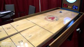 Summit Snapback Rebound Commercial Shuffleboard Table - BMIGaming.com - Mega Mania