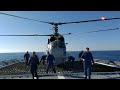 Экипаж фрегата «Адмирал Эссен» провел учения по приему на палубу вертолета Ка-27ПЛ