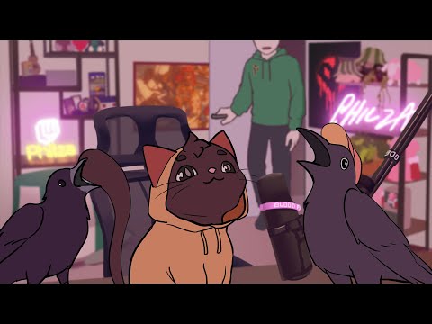 Quand Philza a quitté le stream pendant quelques secondes (animatic)