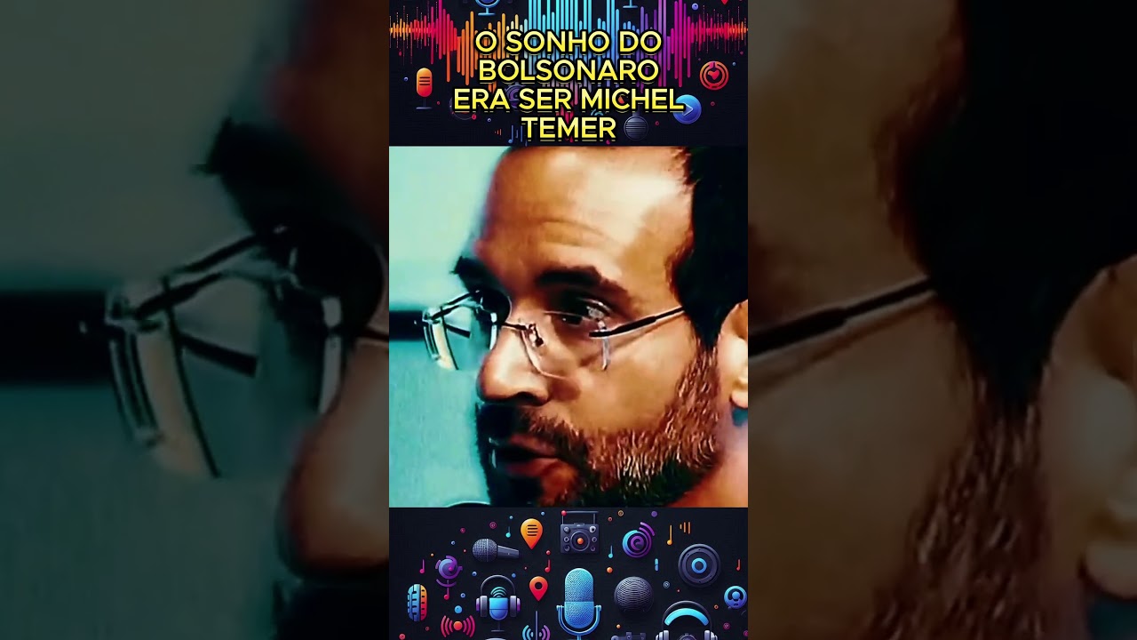 O sonho do Bolsonaro era ser Michel Temer 