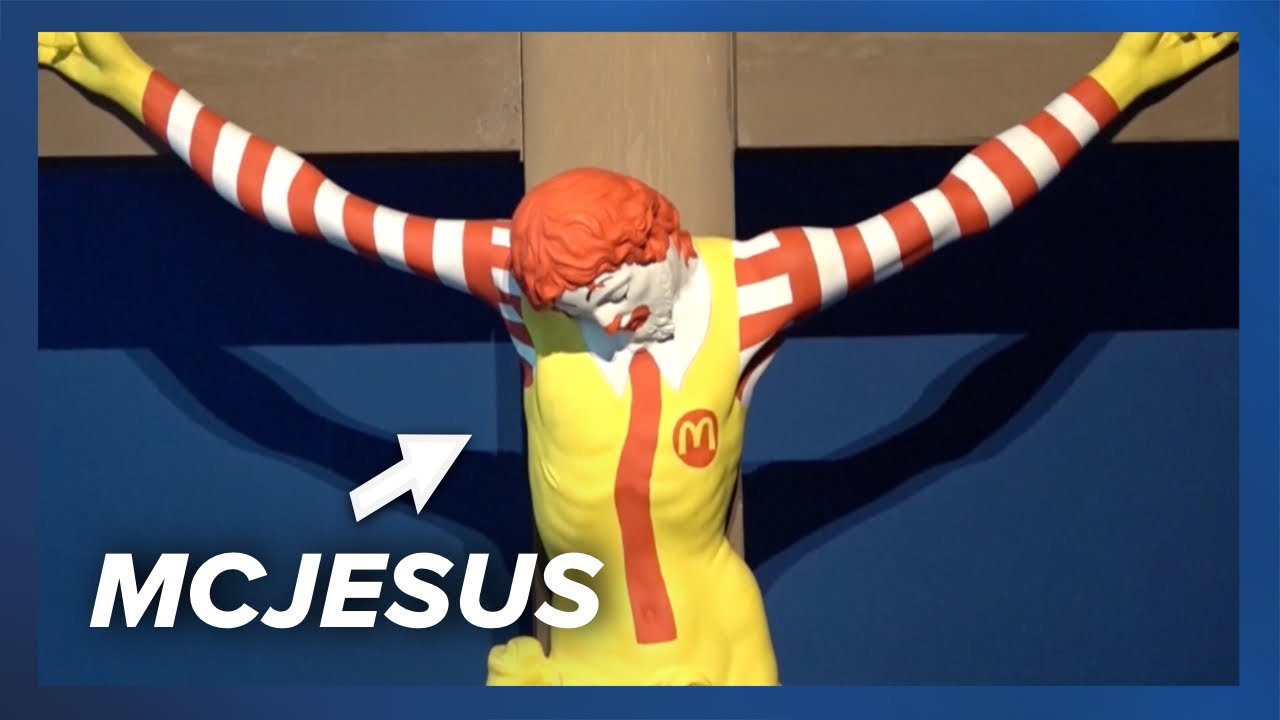 See "McJesus" at the new Museum of Prohibited Art, the word's only