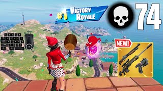 74 Elimination Solo Squads Wins Full Gameplay (NEW Fortnite Chapter 5!)