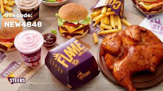 Steers Delivered by Mr D Food