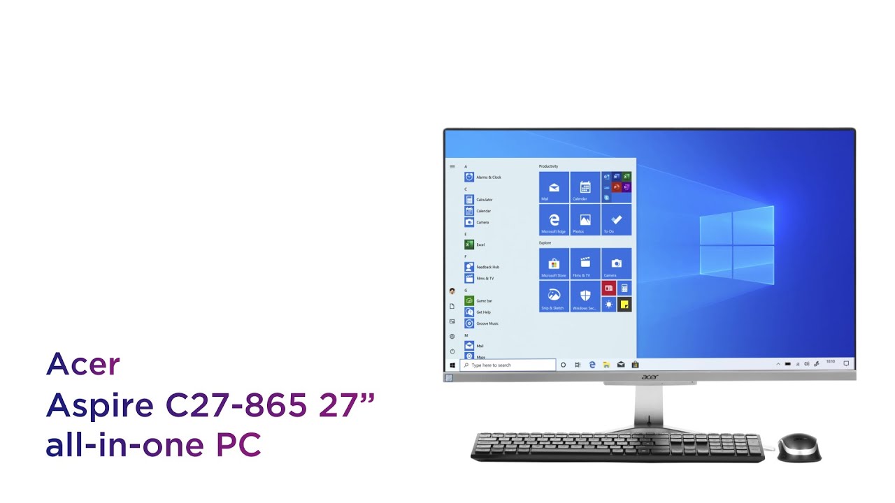 Aspire C27 All-in-One Desktop - C27-1655-URi3