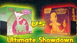 Ultimate Elite Trainer Box Showdown FINALE!!! | Temporal Forces vs Obsidian Flames