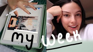 *STUDIO VLOG* - illustrator for iPad, new projects + more