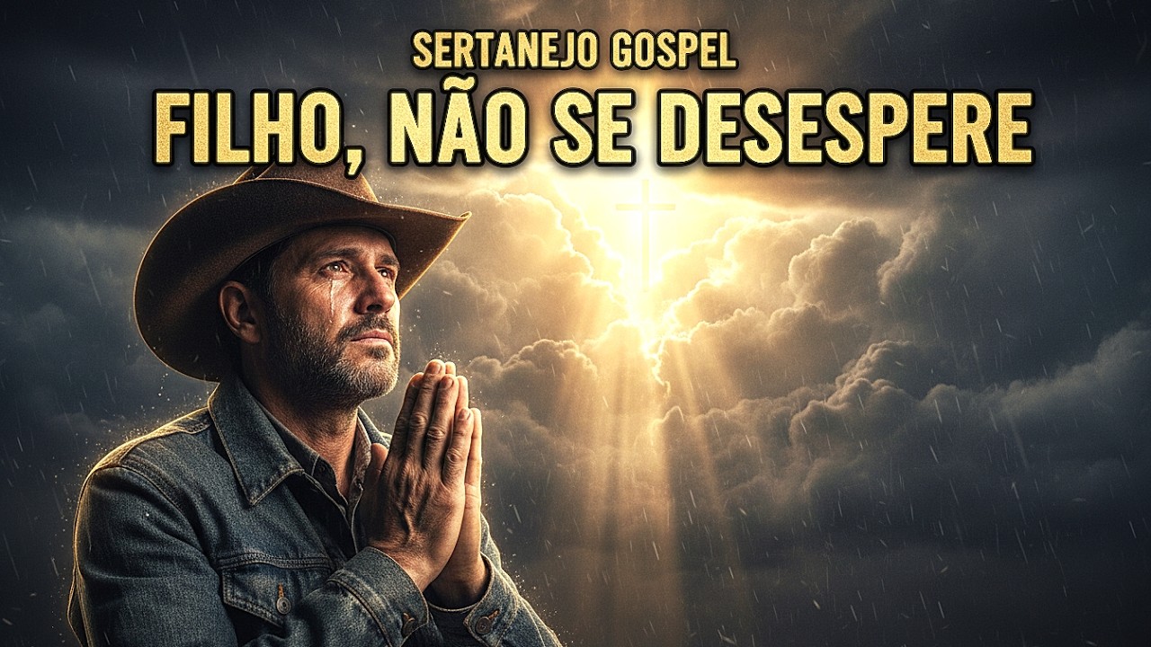NÃO DESISTA HOJE | FILHO, NÃO SE DESESPERE (Sertanejo Gospel)