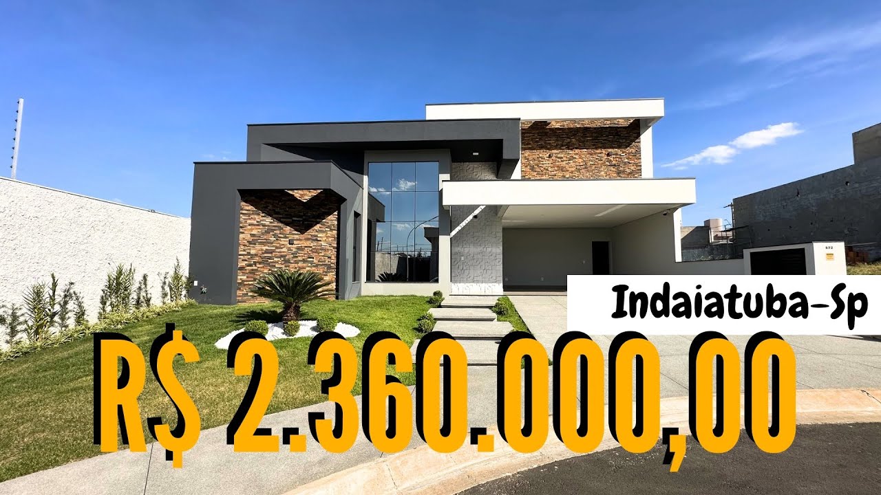 😱UM DIFERENCIAL EM TAMANHO E ACABAMENTO NO DONA MARIA JOSÉ EM INDAIATUBA-SP | 3 SUÍTES + ESCRITÓRIO