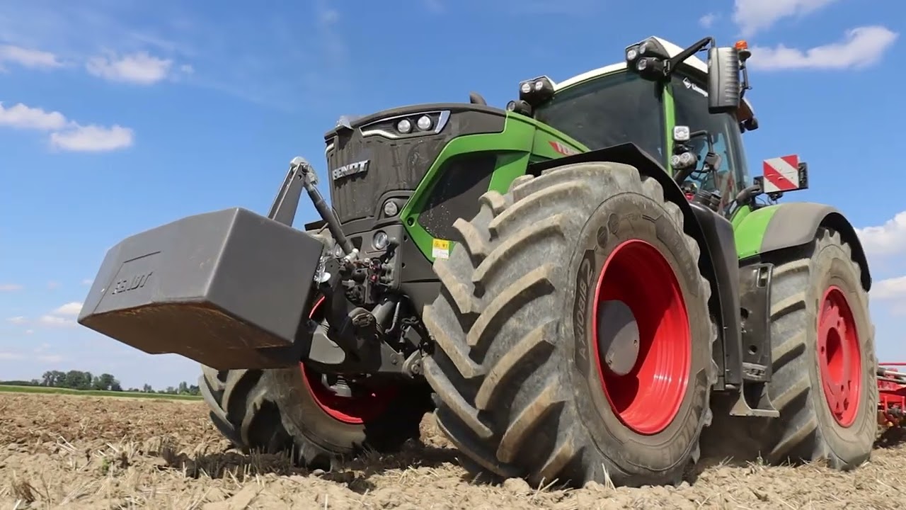 Fendt 942 Vario & Vaderstad Cultus HD 425