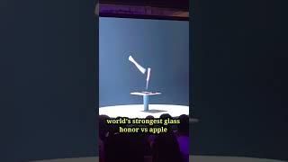 World's toughest glass: honor vs iPhone #bestscreen #droptest  #smartphone #5gmobiles