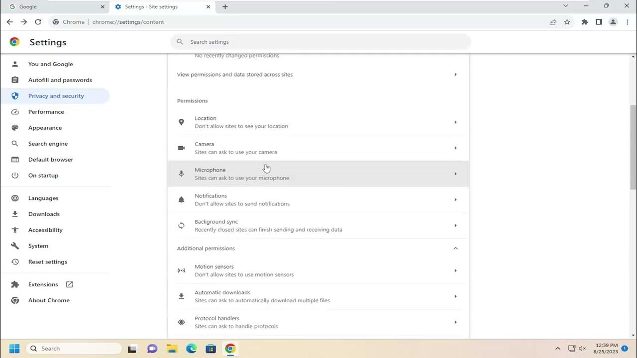How to Turn on or off Motion Sensors on Google Chrome [Guide] YouTube