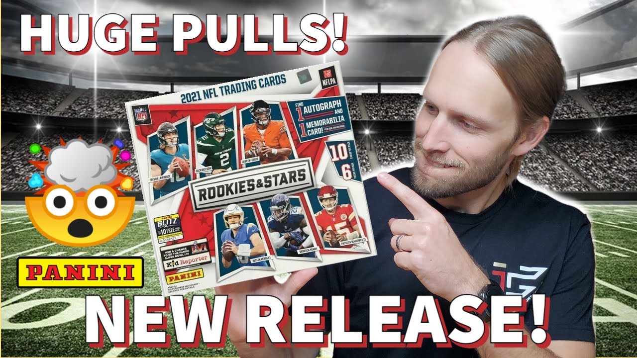 Possibly THE GREATEST 2021 Rookies & Stars Football Mega Box! I Finally Pull My First 1/1! 💥🎉