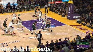 NBA 2K23 INDONESIA #1 - ONE ON ONE MELAWAN TEMAN