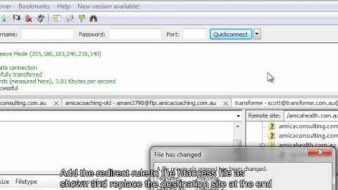 Tutorial use SEO Google Friendly 301 Redirect .htaccess