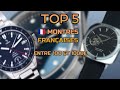 Top 5  des montres franaises entre 100 et 1000 euros yema  briston  lip