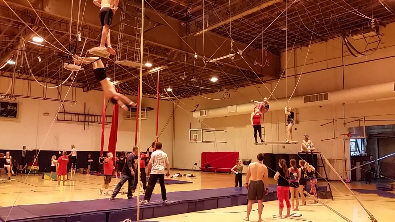 Circus practice - YouTube