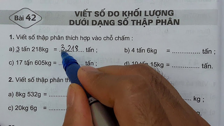 Vở bài tập toán lớp 5 trang 52 năm 2024